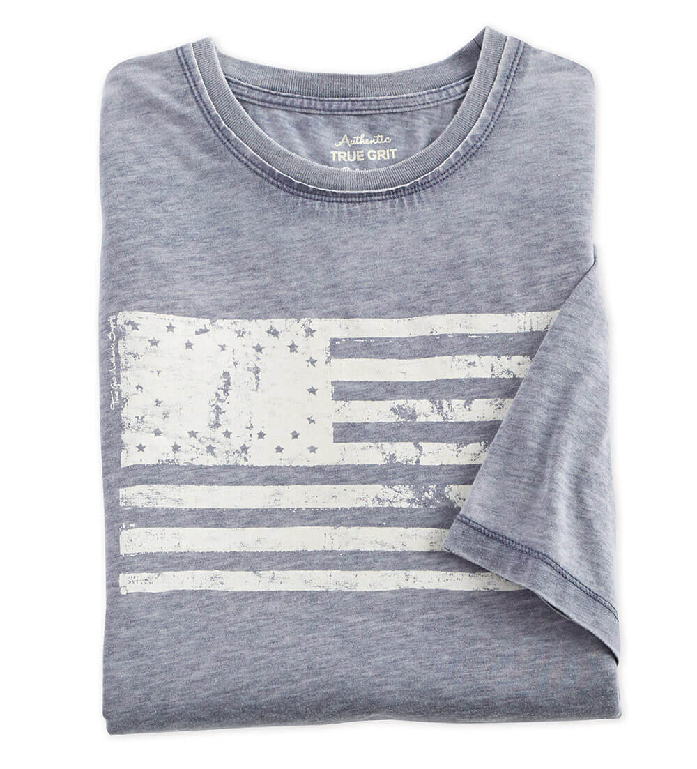 True Grit American Flag Tee - Image 5