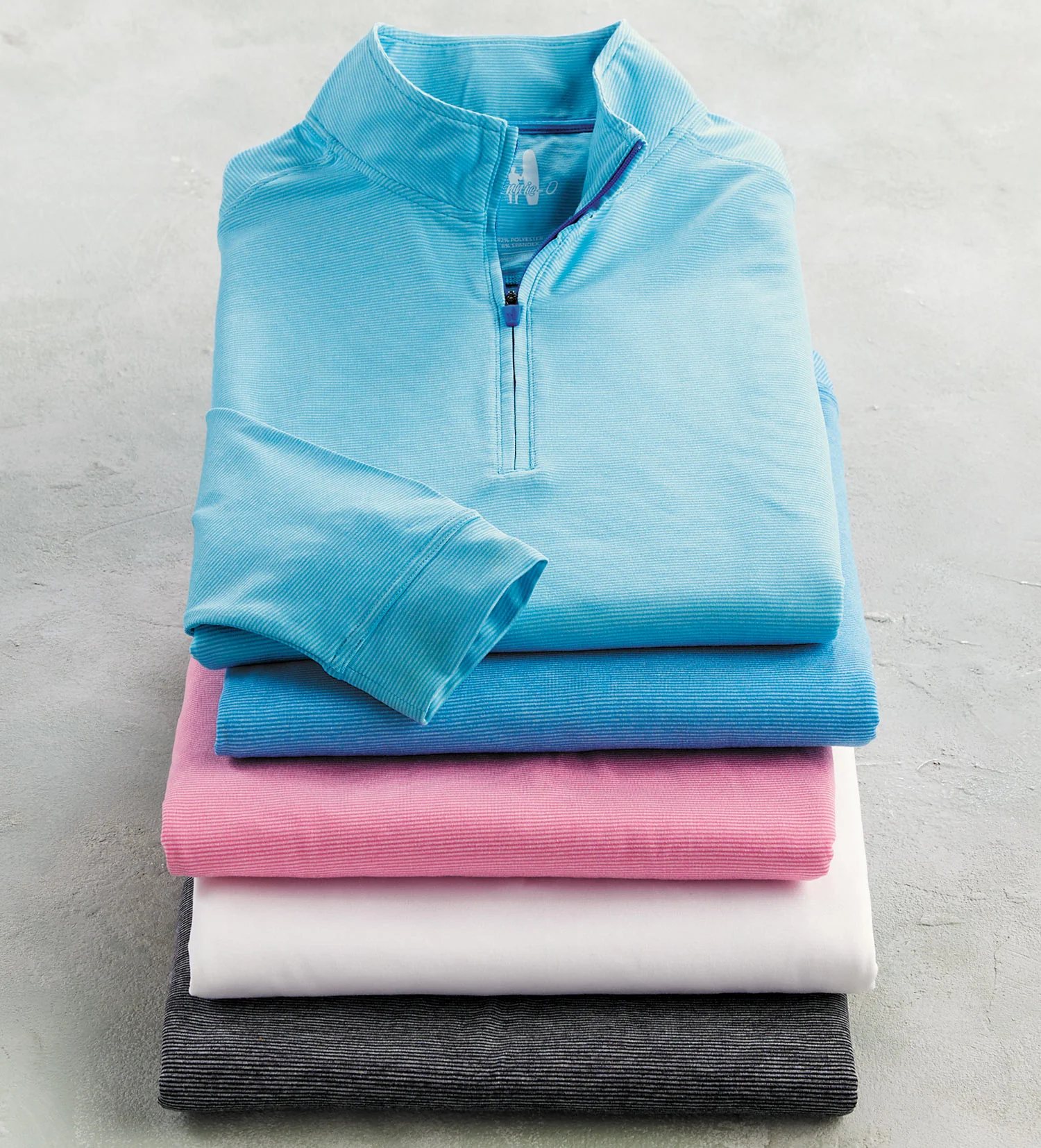 Johnnie-O Vaughn Fine Stripe Pullover - Image 2