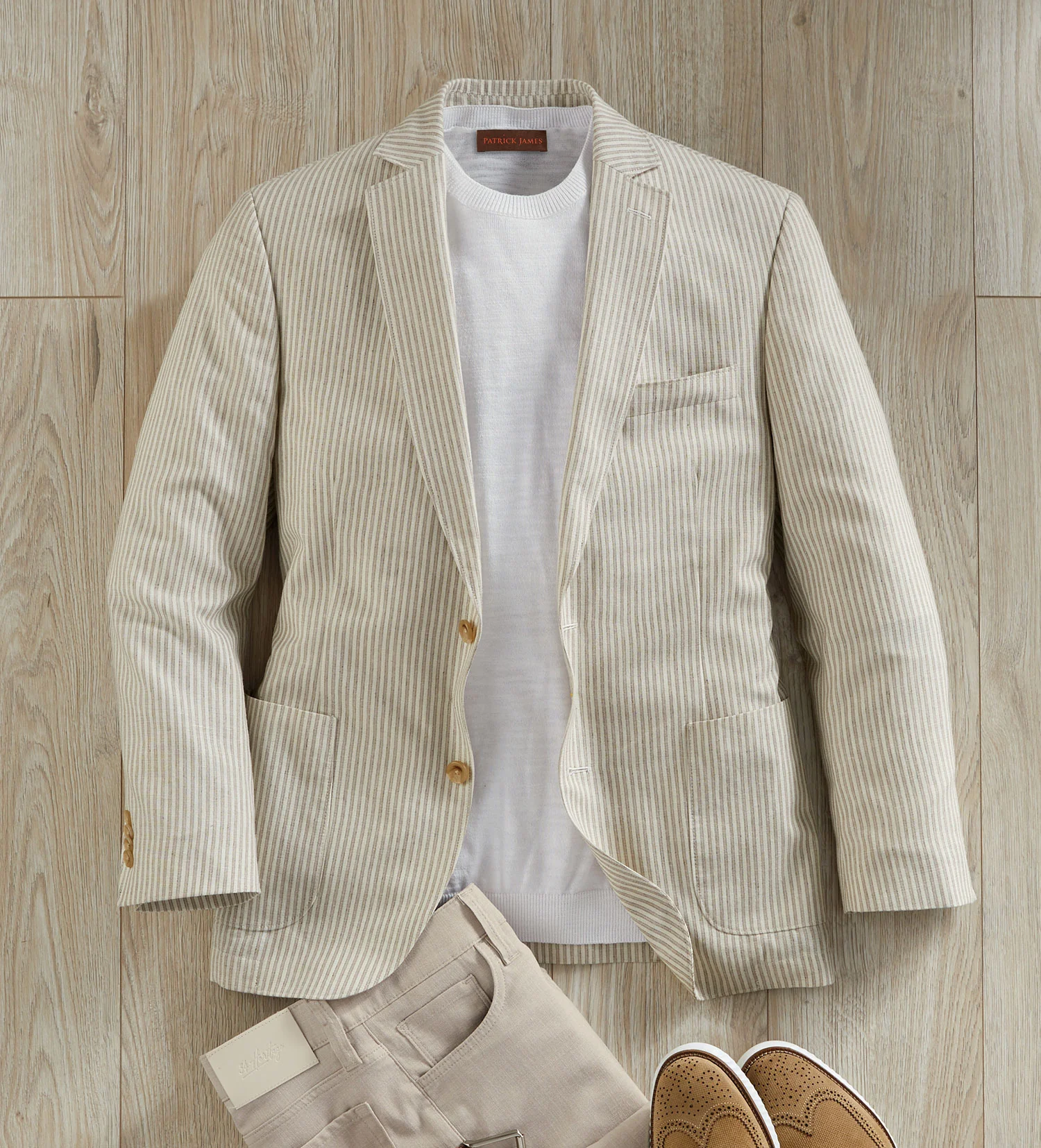 Patrick James Stripe Sport Coat