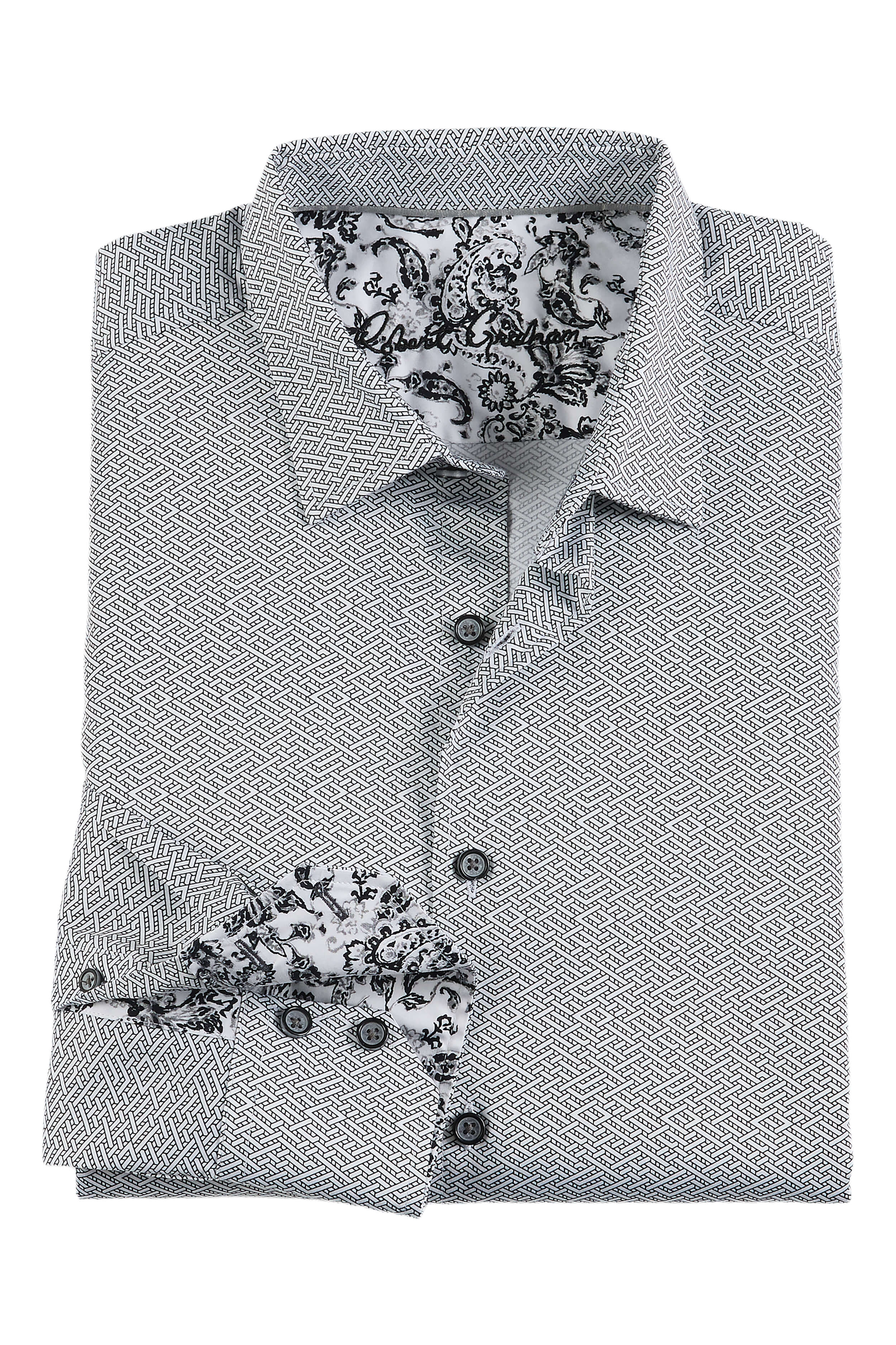 Robert Graham Long Sleeve Cheslyn Geo Shirt