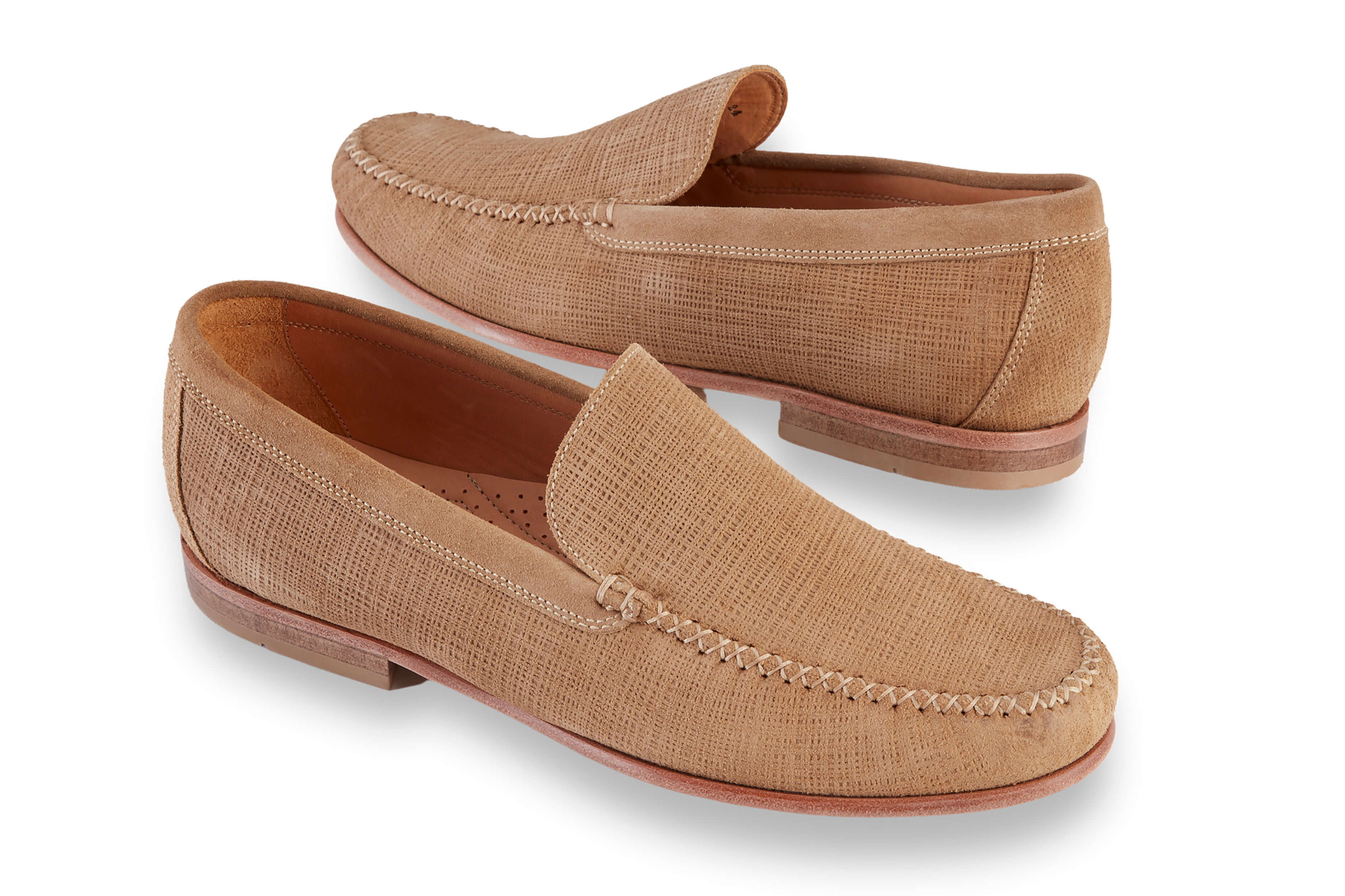 Martin Dingman Country Club Suede Venetian Loafer - Image 2