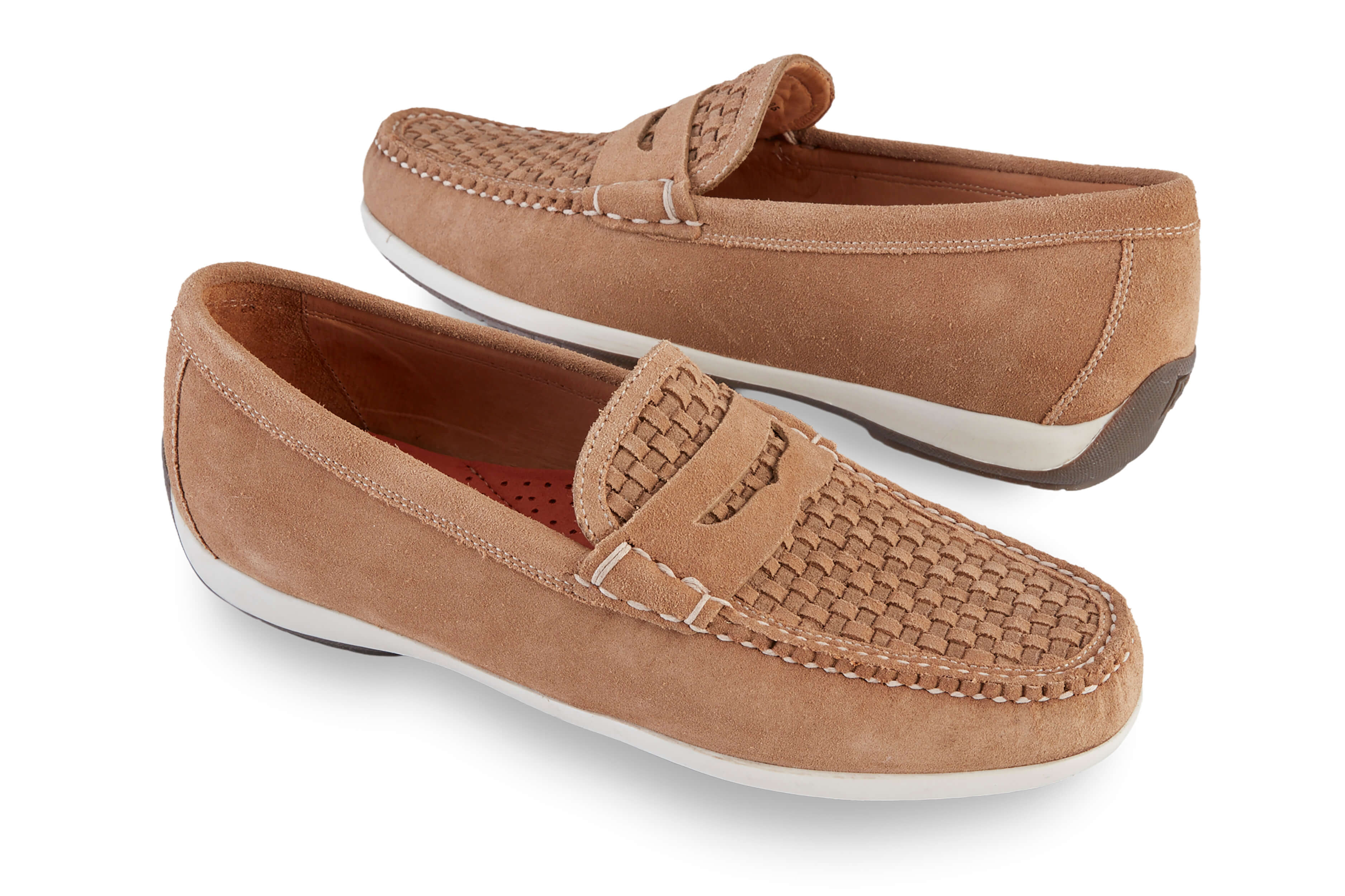 Martin Dingman Seaside Suede Penny Loafer - Image 2