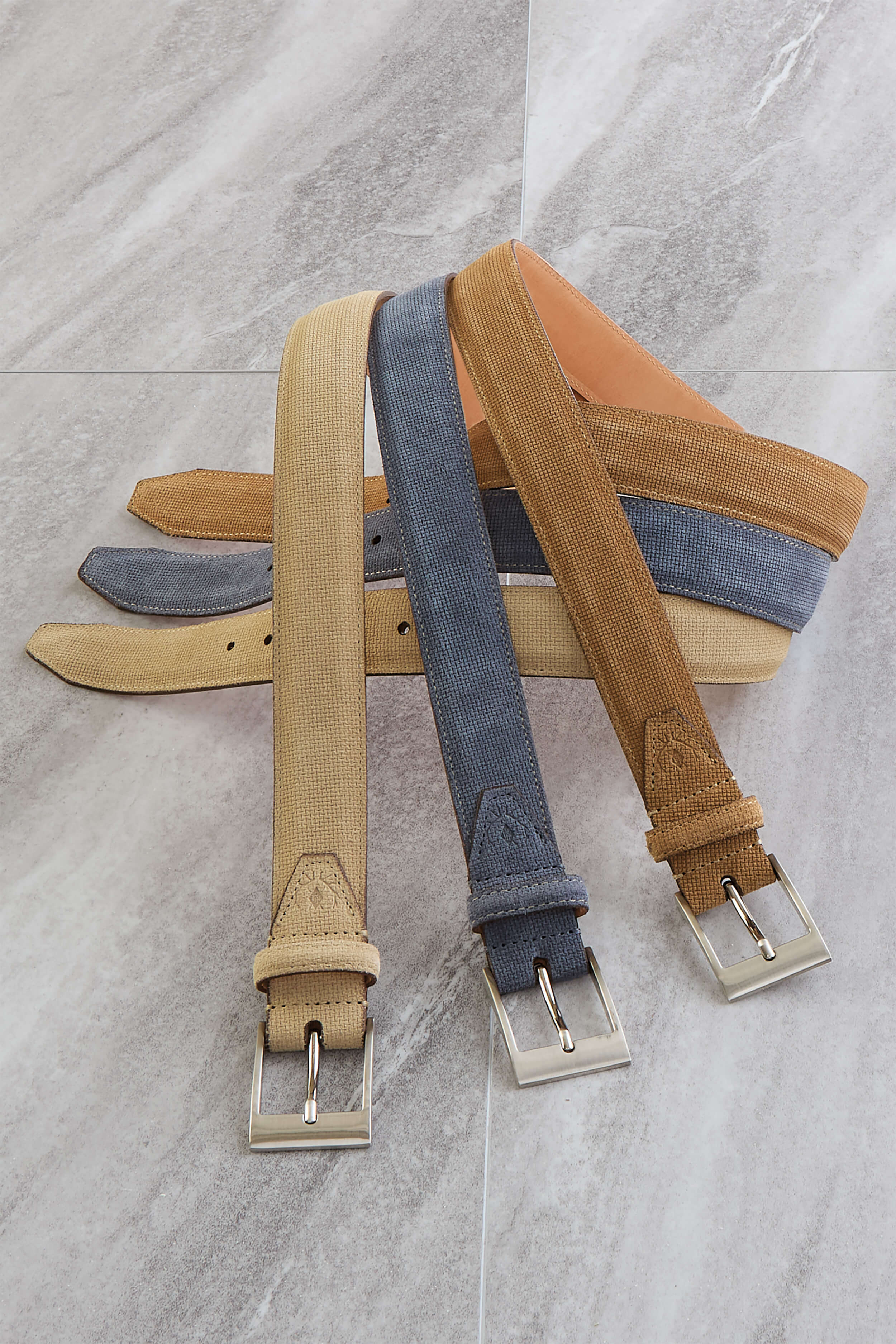 Martin Dingman Royal Suede Leather Belt - Image 2