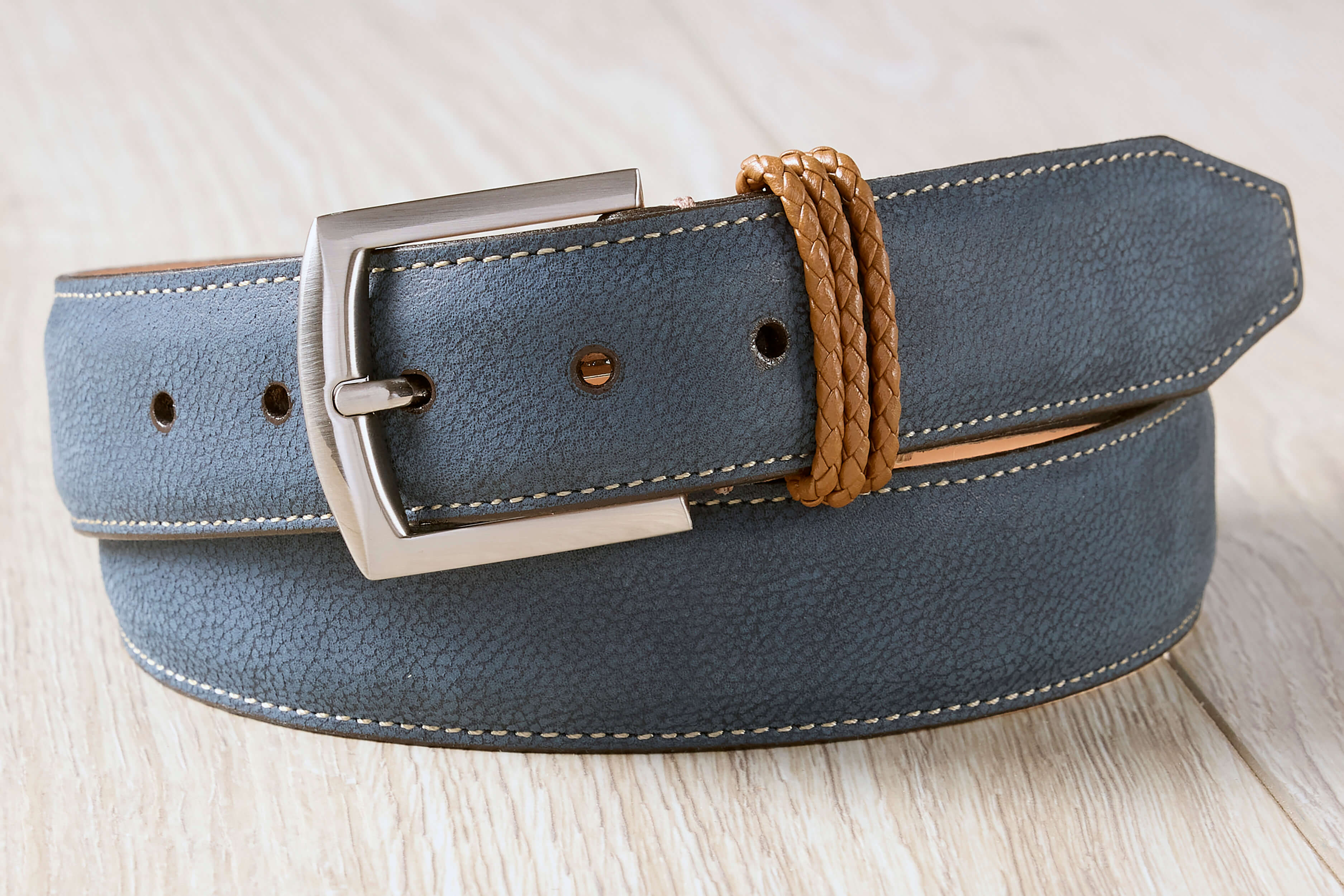 Martin Dingman Royal Nubuck Suede Belt
