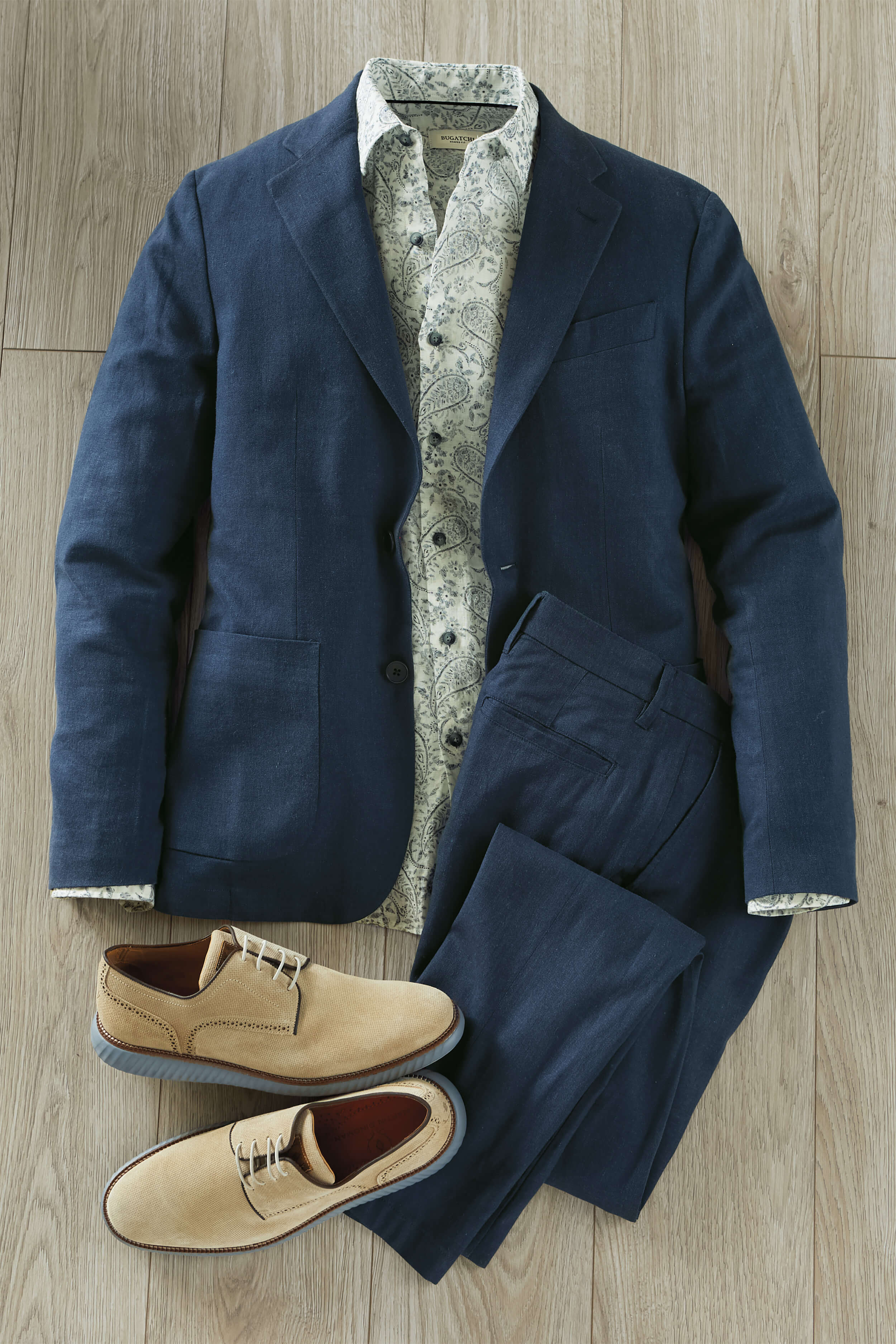 Bugatchi Aerolinen 2 Button Blazer - Image 2