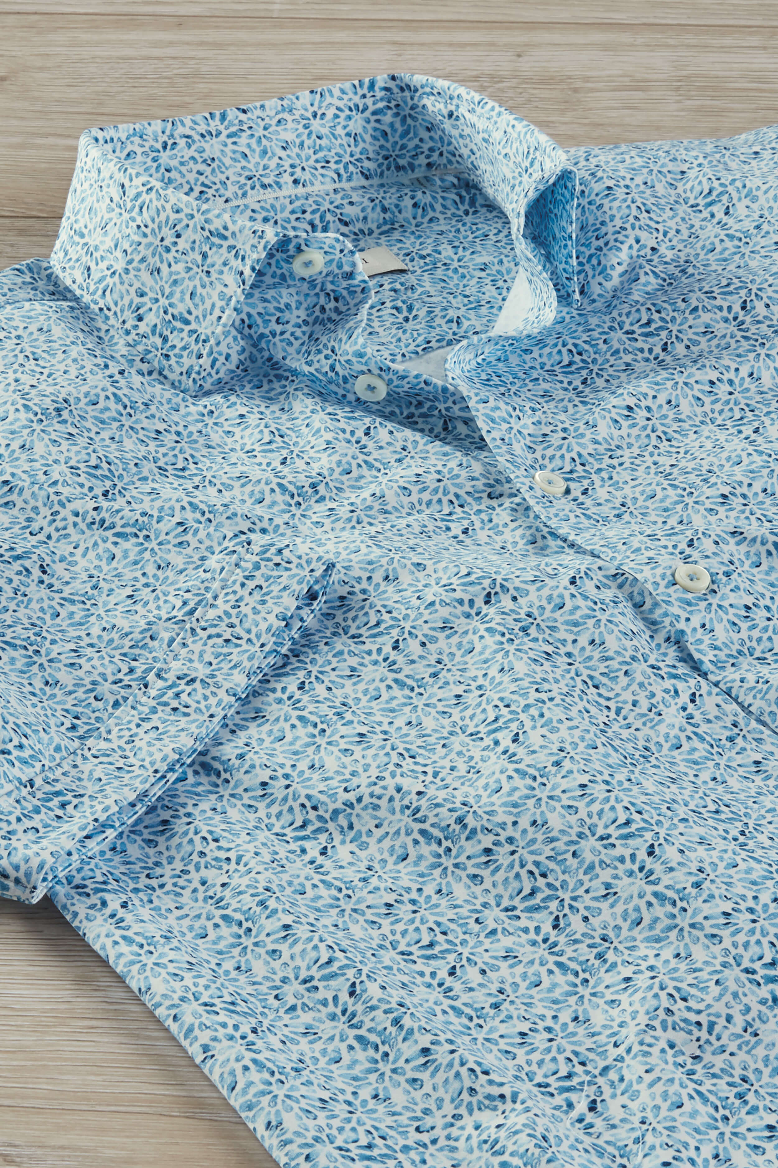 Bugatchi Short Sleeve Patttern Shirt - Image 2