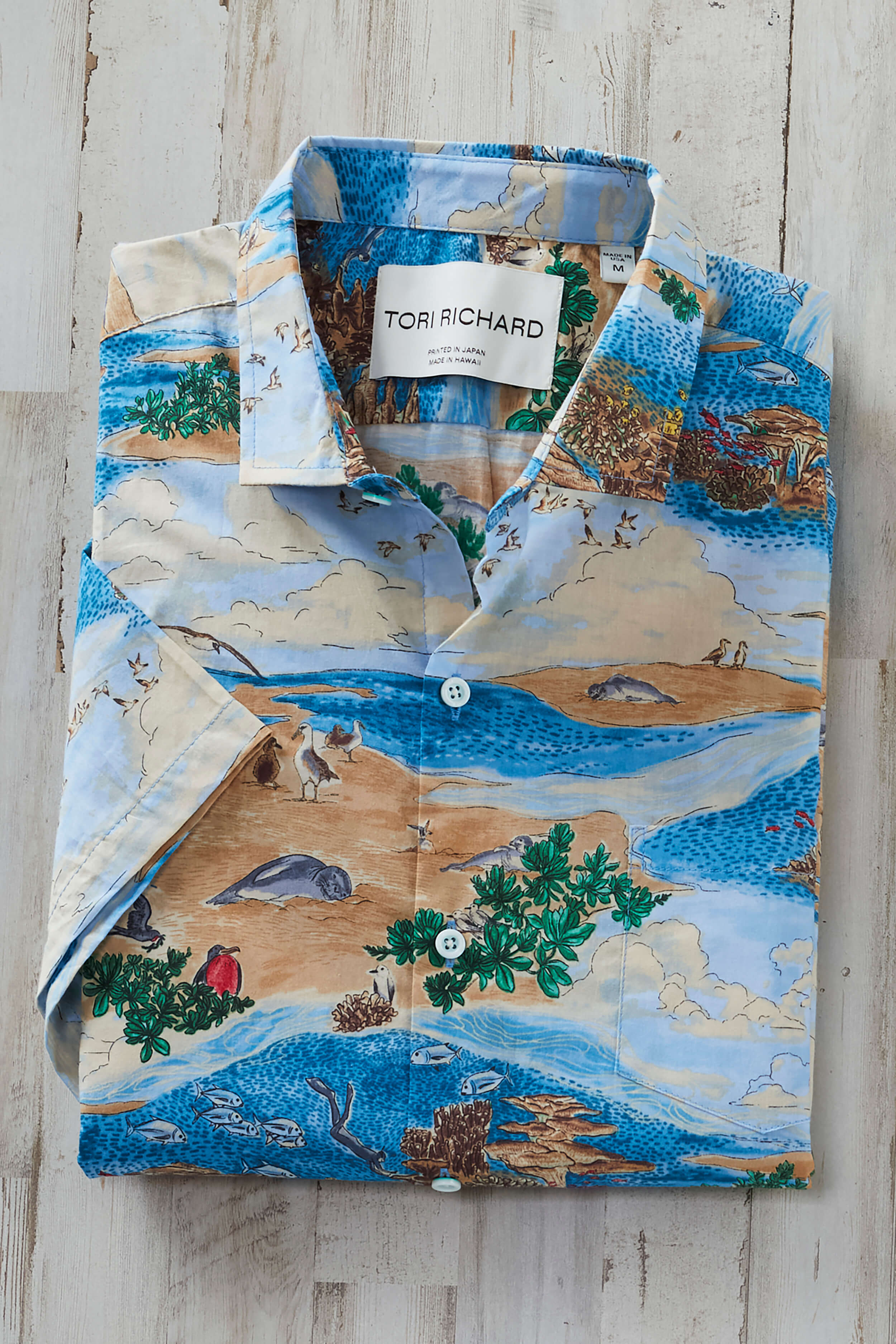 Tori Richard Short Sleeve Pacific Preserve Lawn Camp Shirt - Image 2