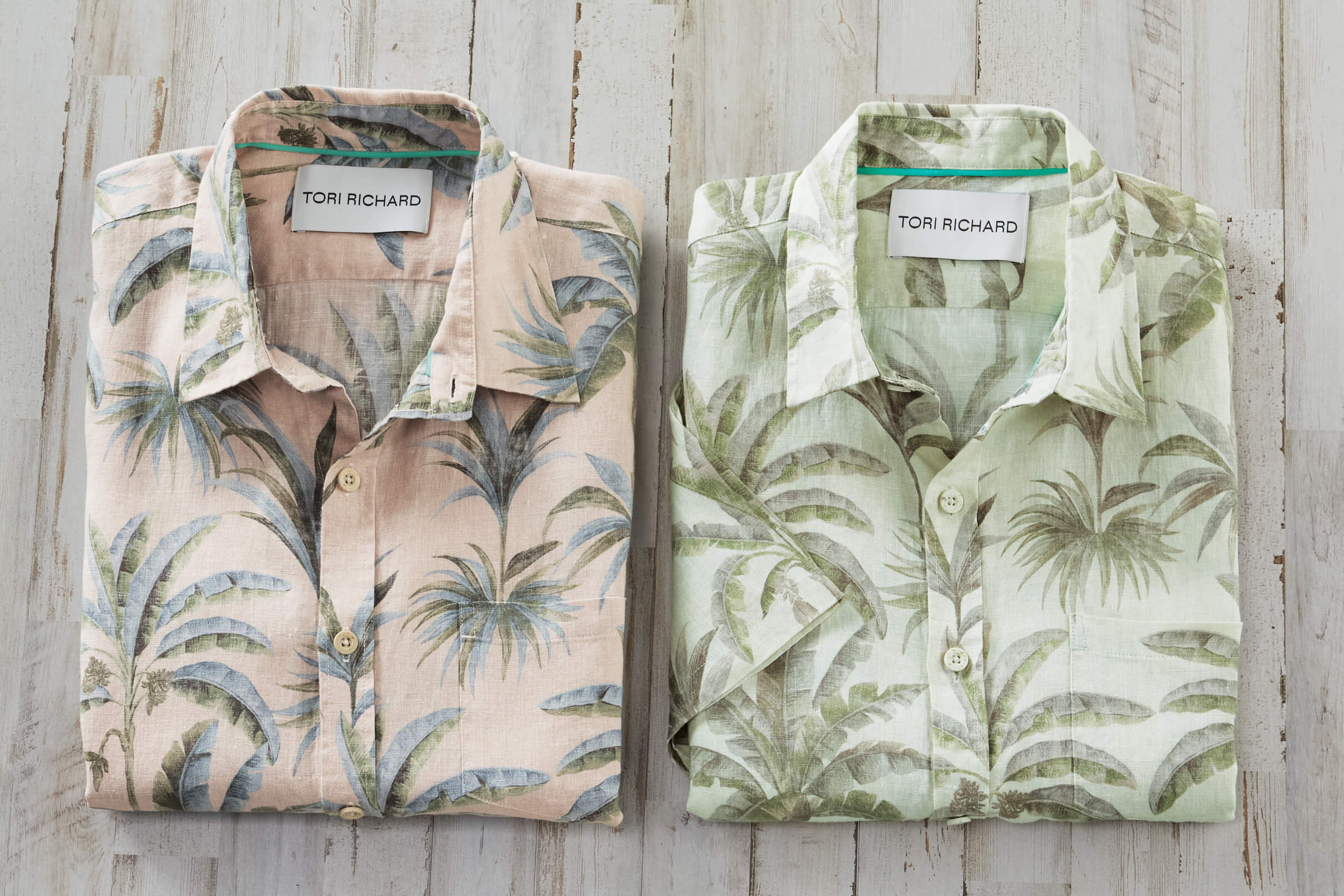 Tori Richard Short Sleeve Solara Slub Linen Camp Shirt