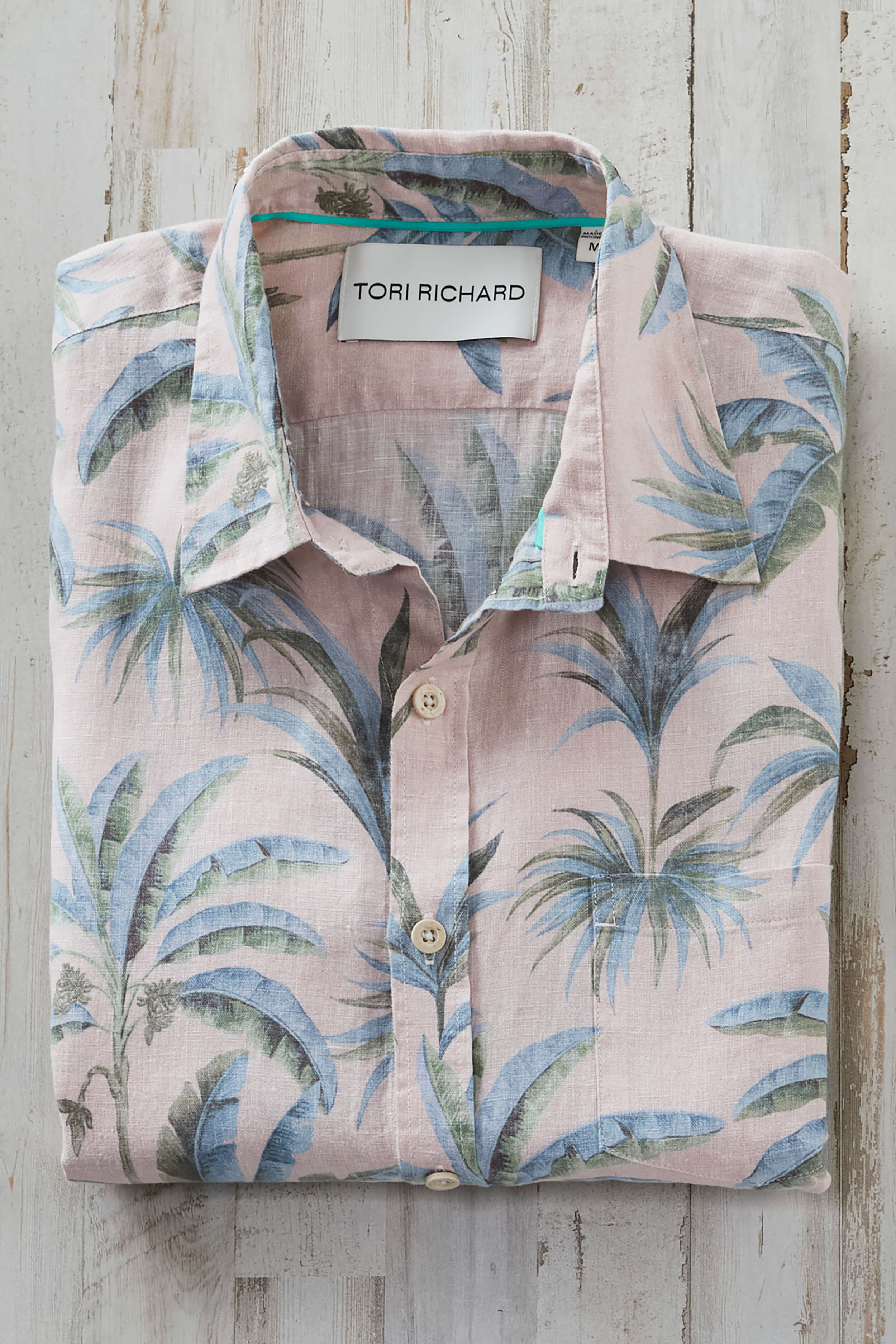 Tori Richard Short Sleeve Solara Slub Linen Camp Shirt - Image 5