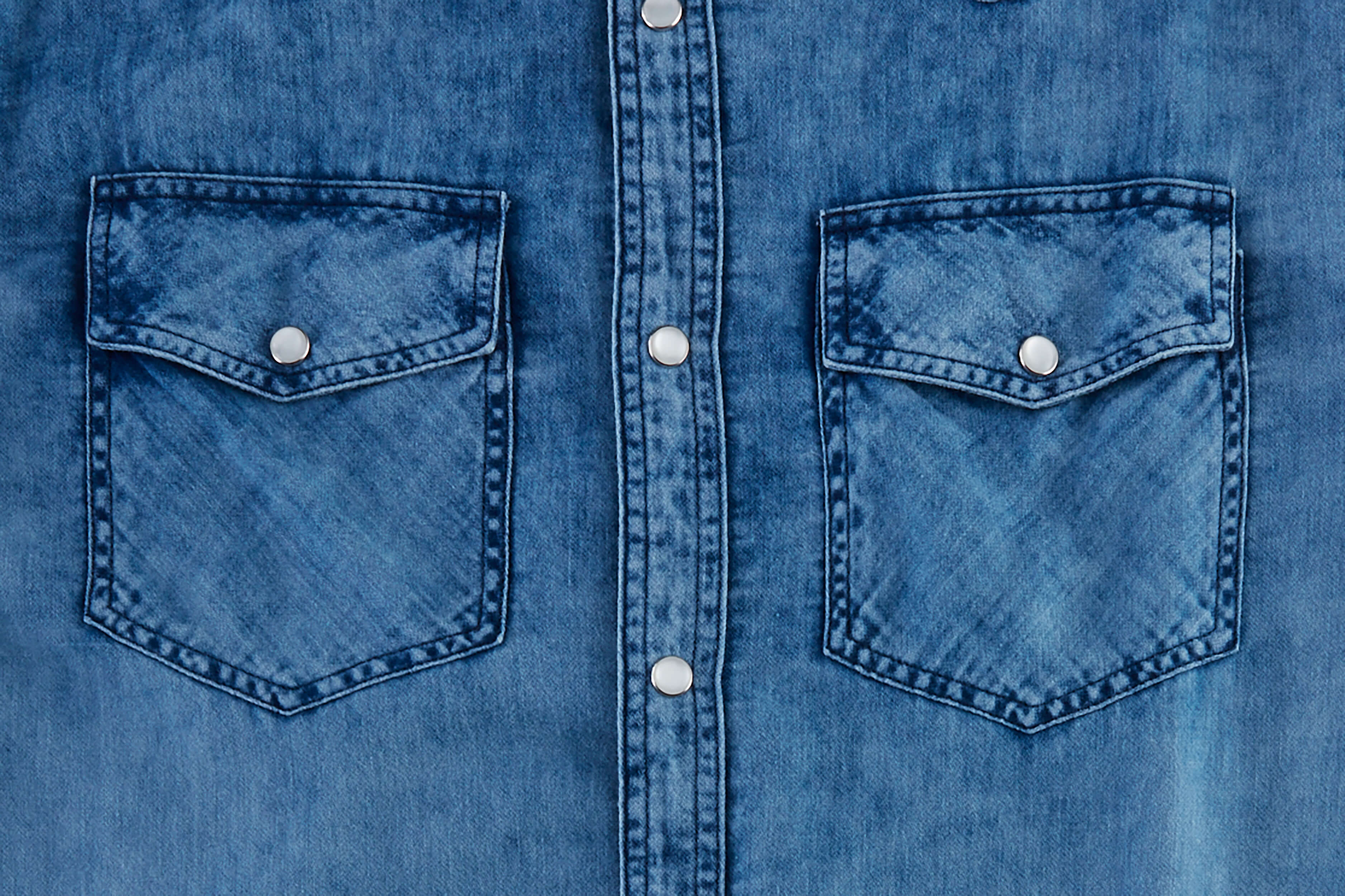 True Grit Long Sleeve 2 Pocket Western Shirt - Image 2
