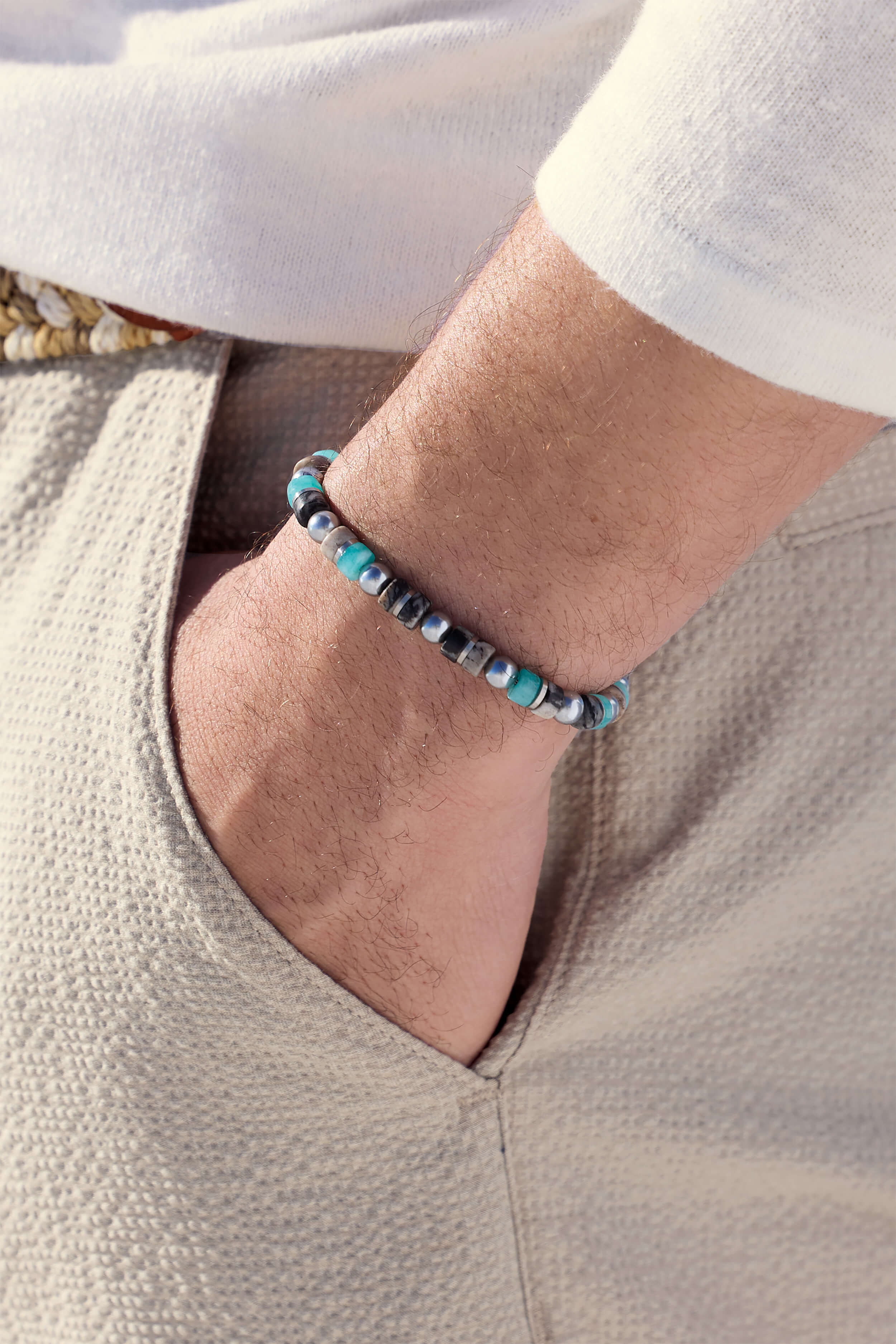 Pig and Hen Brontide 6mm Adjustable Bracelet - Image 2