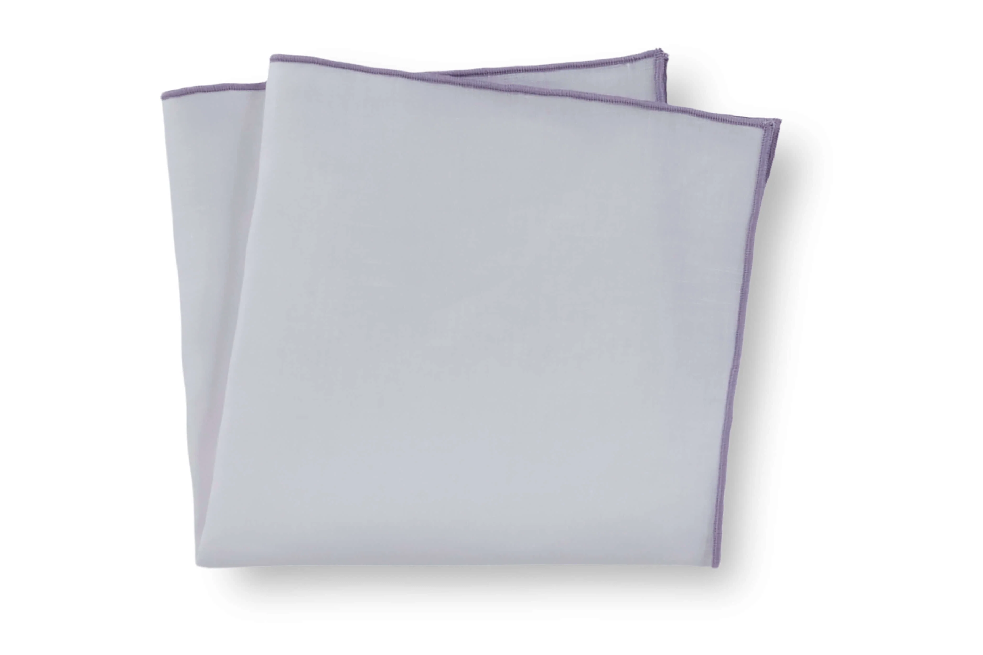 Dion Solid Linen Pocket Square - Image 2