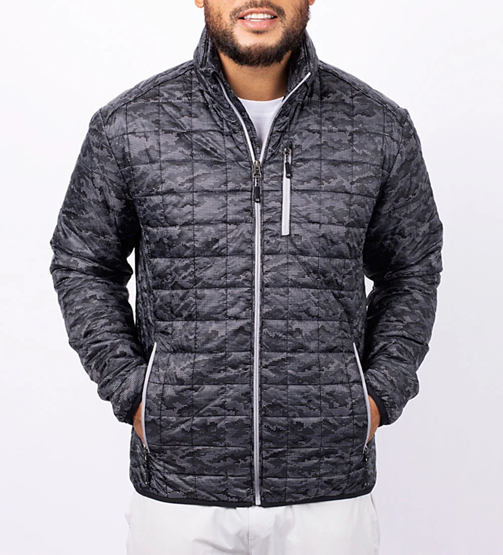 Cutter & Buck Rainier Primaloft Printed Puffer Jacket - Image 3