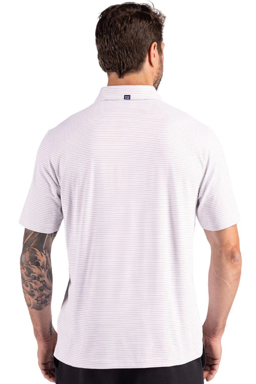 Cutter & Buck Short Sleeve Forge Fine Line Stripe Polo - Image 9