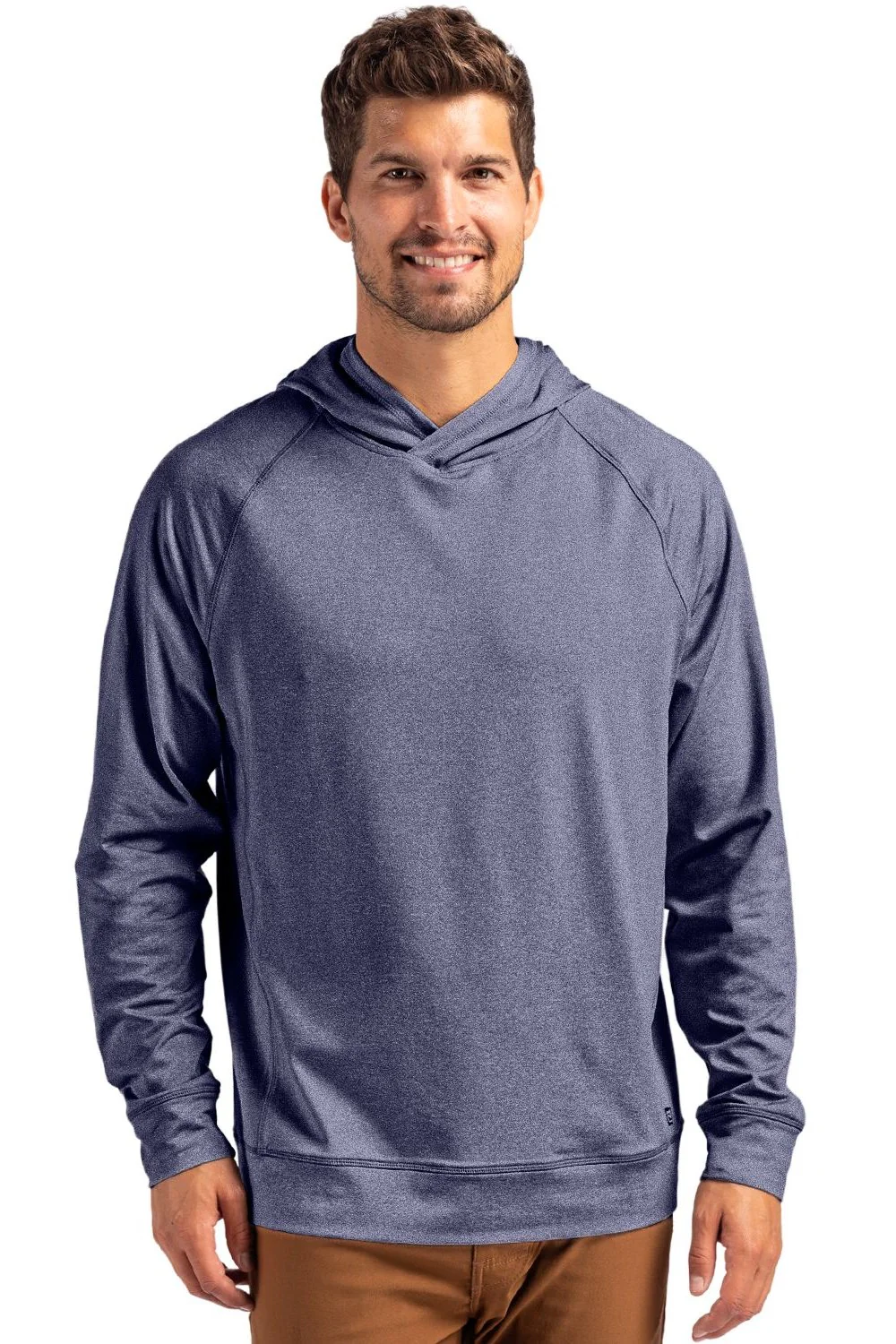 Cutter & Buck Adapt Heathered Hooded Pullover