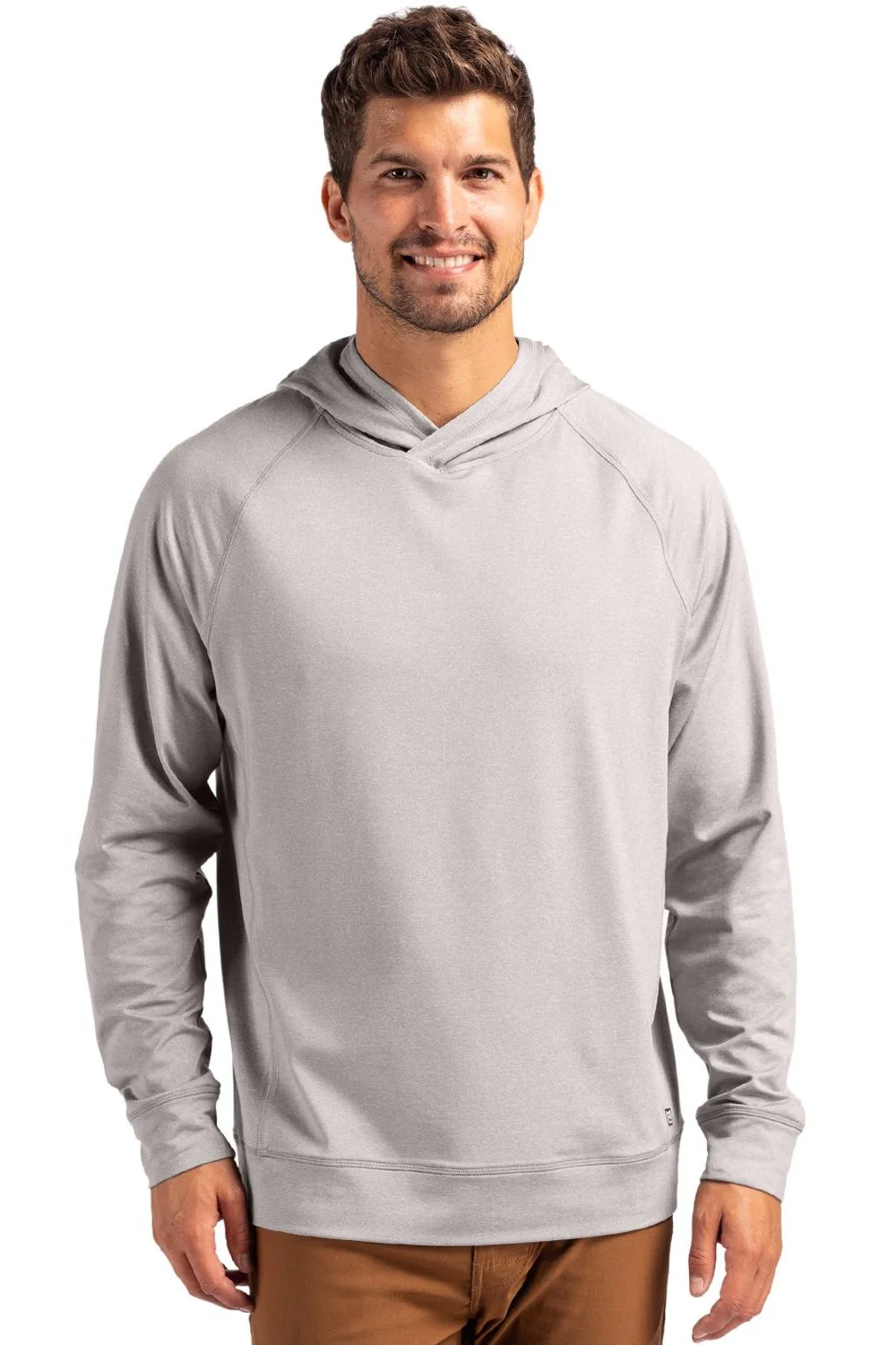 Cutter & Buck Adapt Heathered Hooded Pullover - Image 3