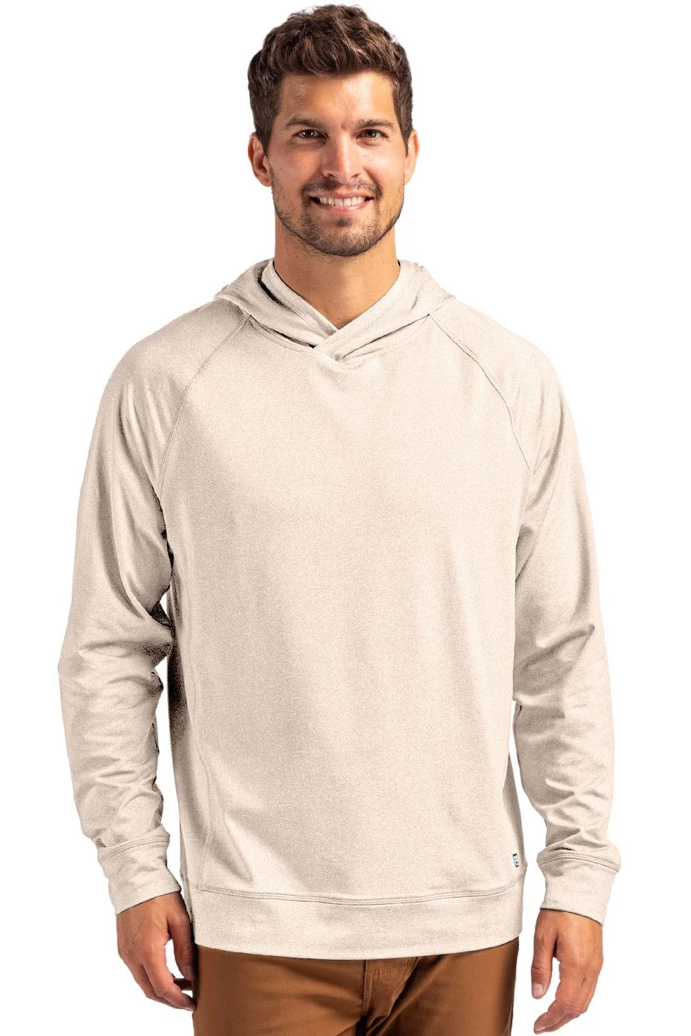 Cutter & Buck Adapt Heathered Hooded Pullover - Image 4