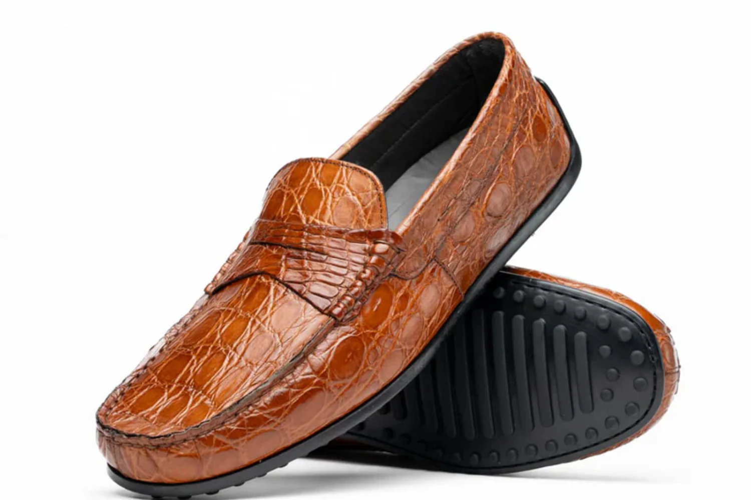Zelli Monza Genuine Crocodile Driver - Image 2