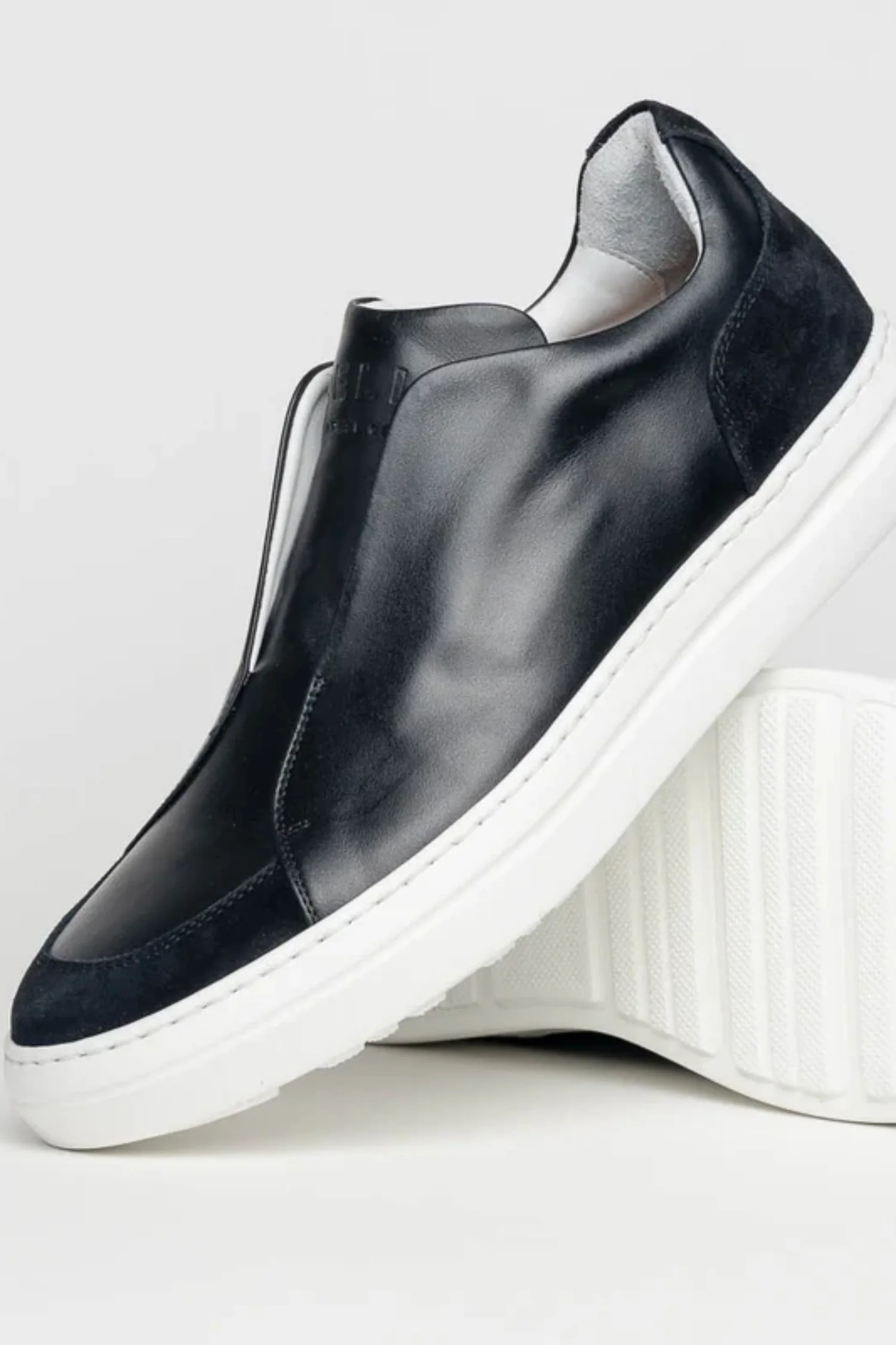 Zelli Spettacolare Italian Pebble Grain Calfskin Sneakers - Image 3