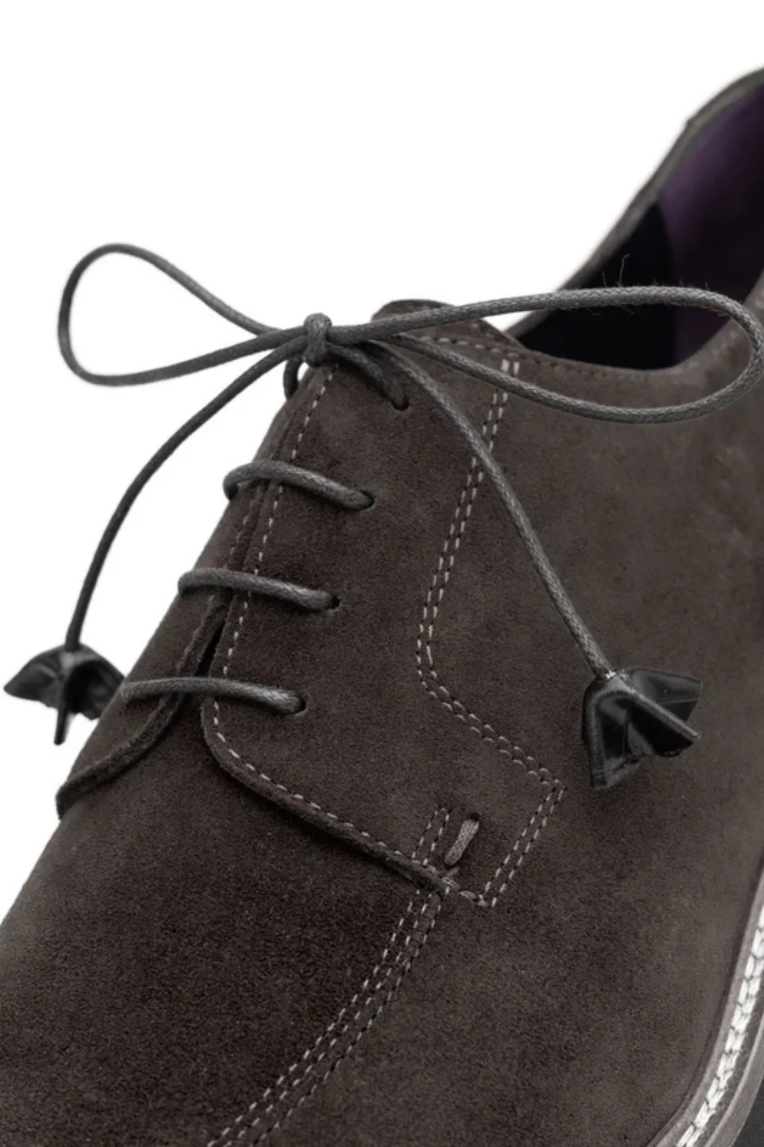 Zelli Campo Italian Sueded Goatskin Lace Up - Image 10