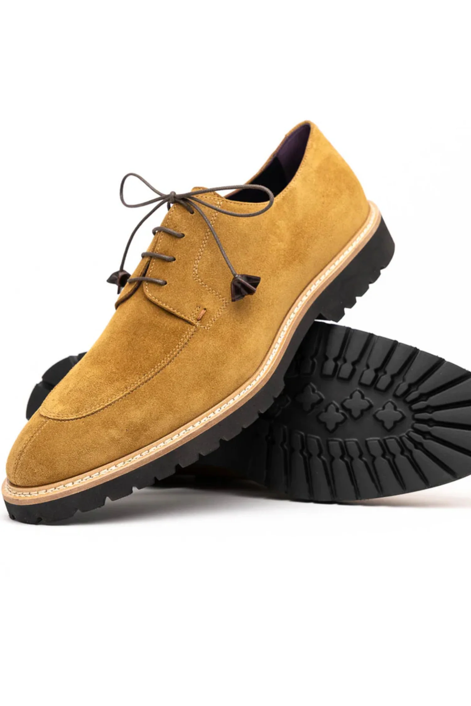 Zelli Campo Italian Sueded Goatskin Lace Up - Image 3