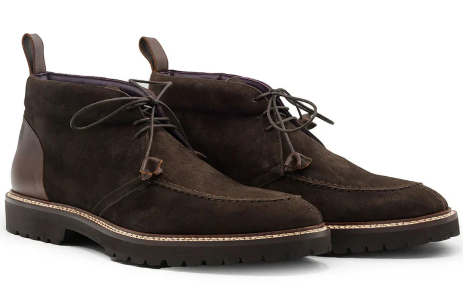 Zelli Campo Hish Italian Sueded Goatskin Chukka Boot - Image 4