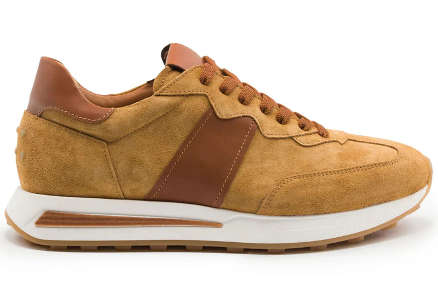Zelli Roxi Italian Suede and Calfskin Sneaker - Image 4