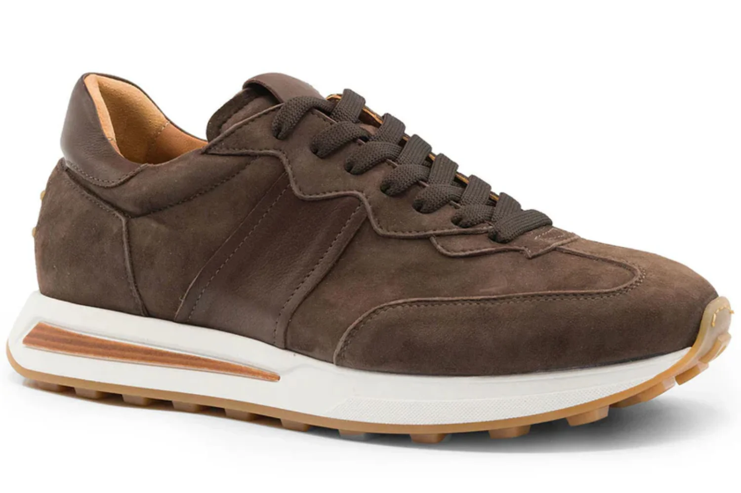 Zelli Roxi Italian Suede and Calfskin Sneaker - Image 6