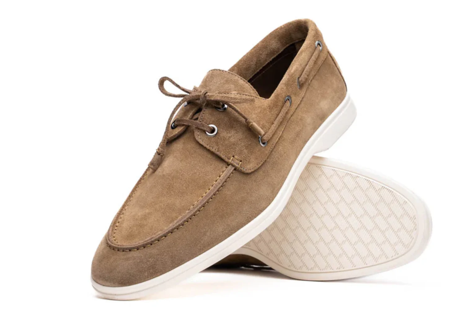 Zelli Venice Italian Sueded Calfskin Boat Shoe - Image 6