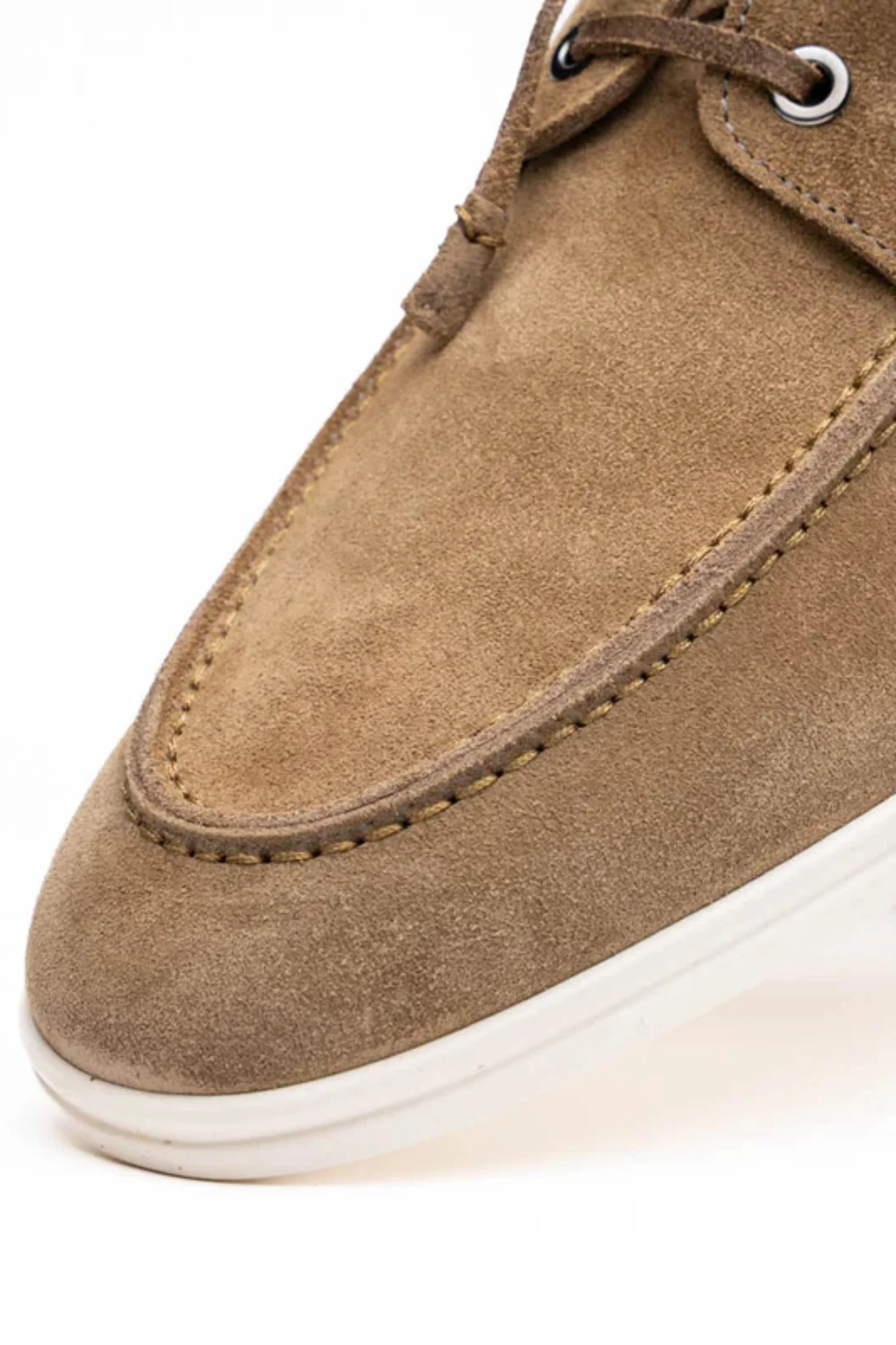 Zelli Venice Italian Sueded Calfskin Boat Shoe - Image 7