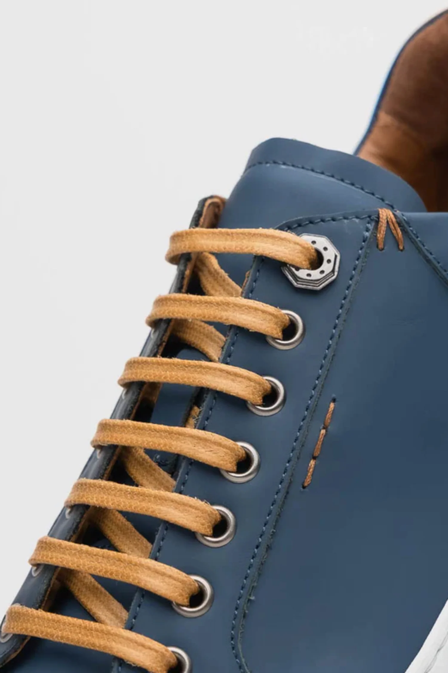 Zelli Diaz Rubberized Calfskin Sneaker - Image 4